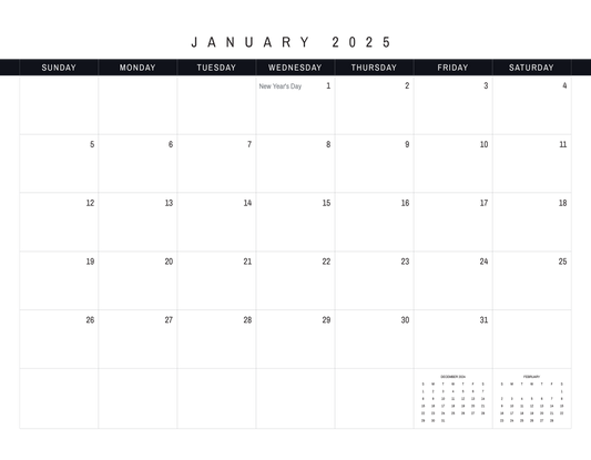 Graham Elliott Photography 2025 Calendar